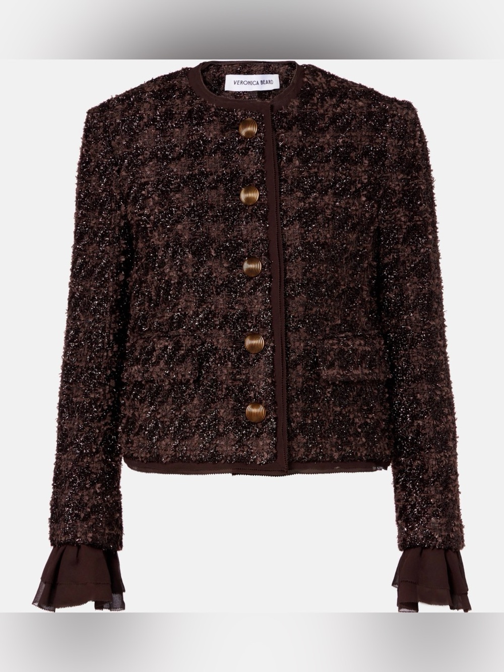 Veronica Beard Audrina Metallic Jacket